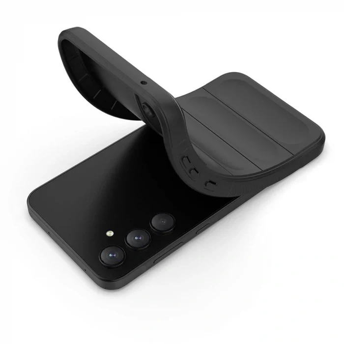 Samsung A35 Kılıf Esnek TPU Oyuklu Arka Yüzey Tasarımlı Etnik Silikon Kapak