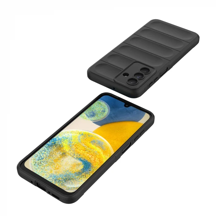 Galaxy A36 Kılıf Esnek TPU Oyuklu Arka Yüzey Tasarımlı Zore Etnik Silikon Kapak