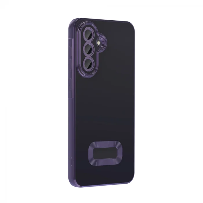 Samsung A36 Kılıf Kamera Korumalı Logo Gösteren Omega Kapak