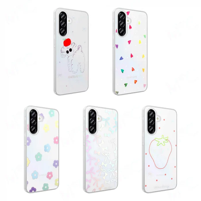 Samsung A36 Kılıf Şeffaf Figürlü Folk Sert Kapak