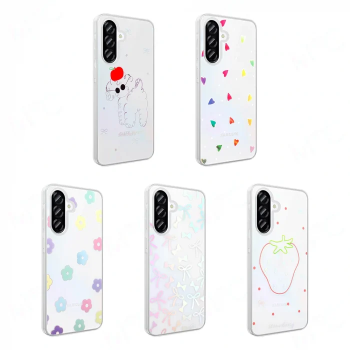 Samsung A36 Kılıf Şeffaf Figürlü Folk Sert Kapak