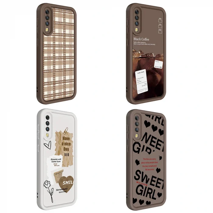 Samsung A50 Kılıf Kamera Korumalı Baskılı Arka Yüzey Klas Kapak