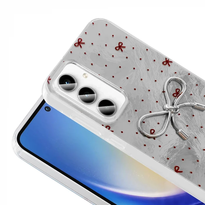 Samsung A55 Kılıf Kamera Korumalı Figürlü Ponti Silikon Kapak