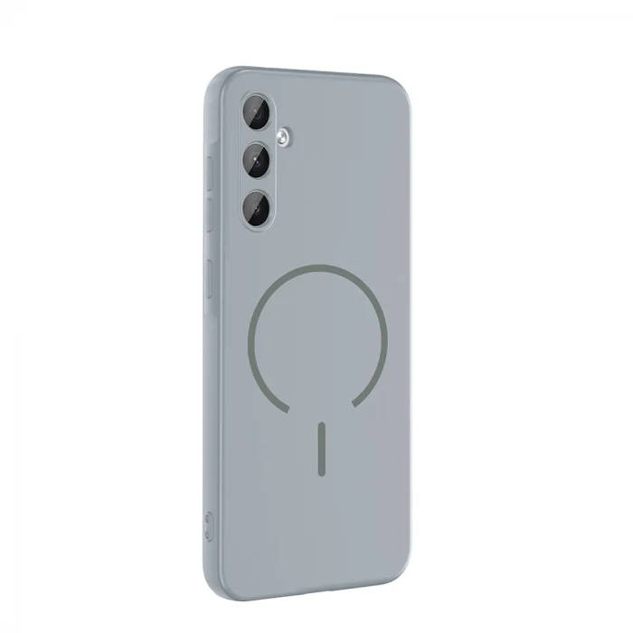 Galaxy A55 Kılıf M-safe Şarj Özellikli Zore Meta Kapak