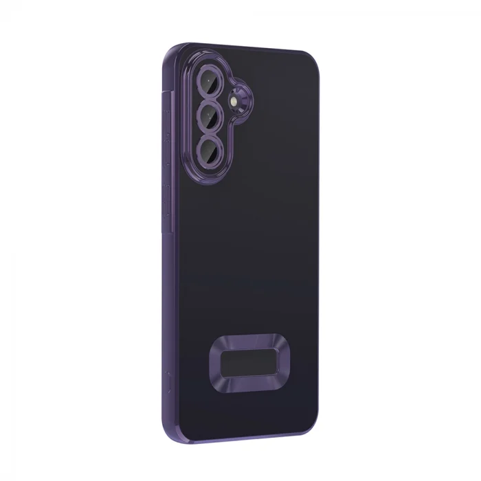 Samsung A56 Kılıf Kamera Korumalı Logo Gösteren Omega Kapak