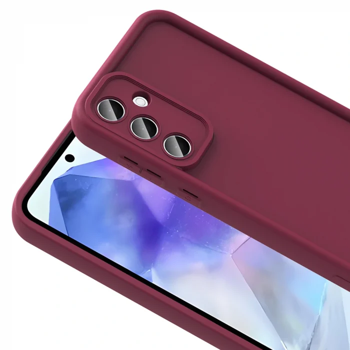 Samsung A56 Kılıf Kamera Korumalı Ananas Kapak