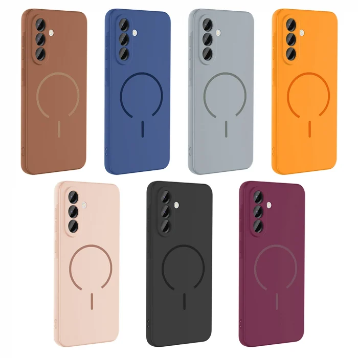 Galaxy A56 Kılıf M-safe Şarj Özellikli Zore Meta Kapak