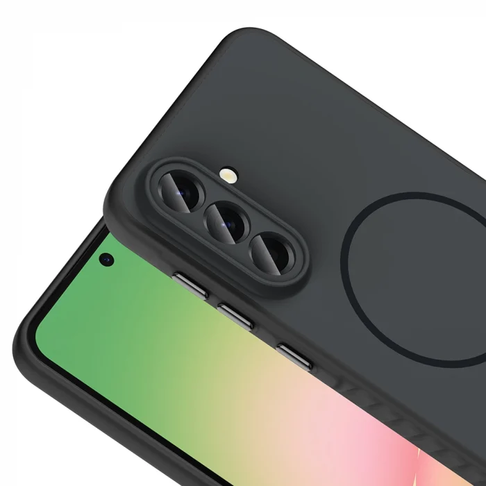 Samsung A56 Kılıf M-safe Şarj Özellikli Tea Kapak