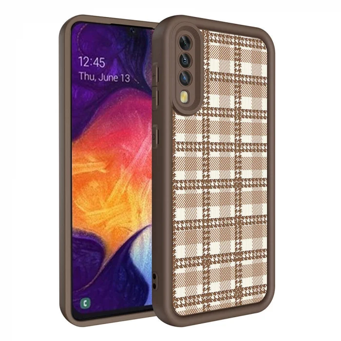 Samsung A70 Kılıf Kamera Korumalı Baskılı Arka Yüzey Klas Kapak