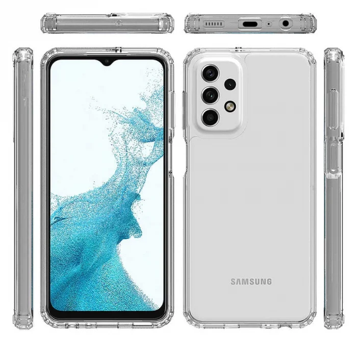 Samsung A73 Kılıf 2mm Anti Shock Silikon