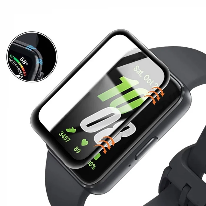 Samsung Fit 3 PMMA Pet Saat Ekran Koruyucu
