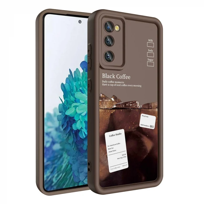 Samsung S20 FE Kılıf Kamera Korumalı Baskılı Arka Yüzey Klas Kapak