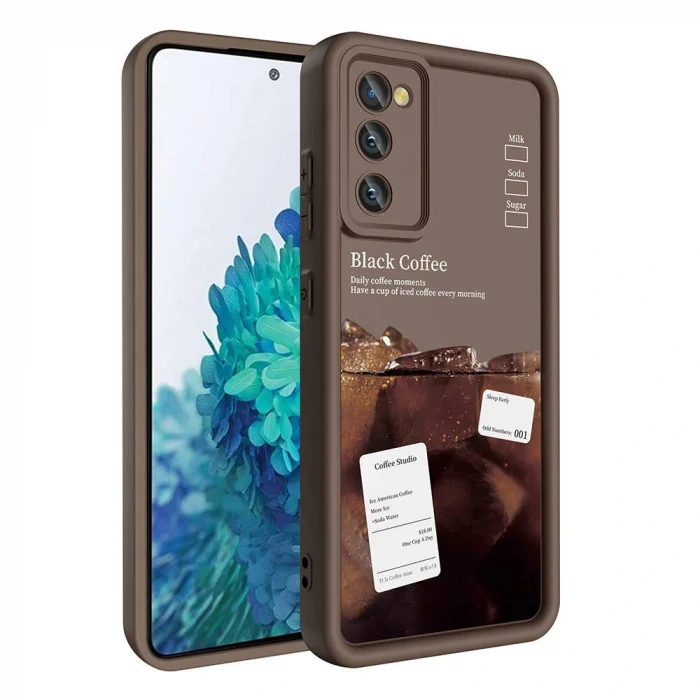 Samsung S20 FE Kılıf Kamera Korumalı Baskılı Arka Yüzey Klas Kapak