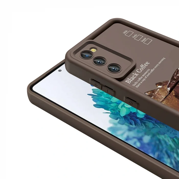 Samsung S20 FE Kılıf Kamera Korumalı Baskılı Arka Yüzey Klas Kapak