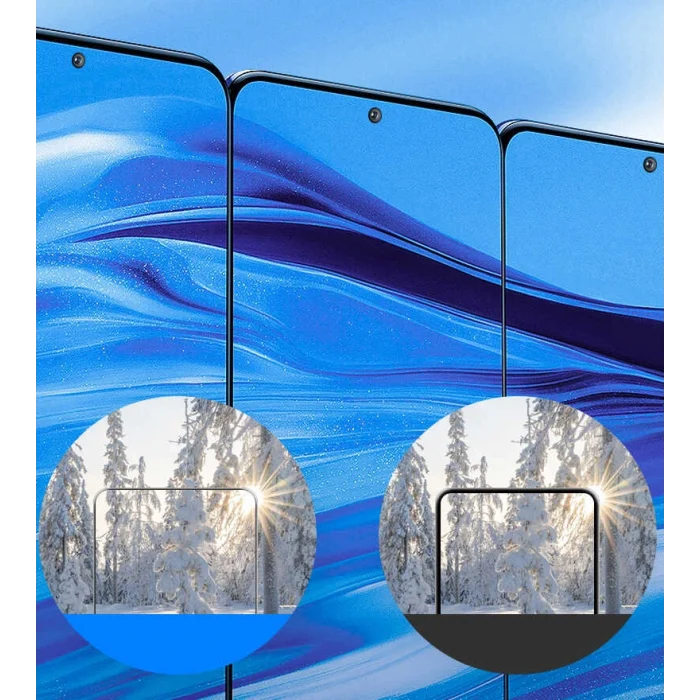 Samsung S22 Plus  Full Glue Kind Dias Cam Ekran Koruyucu