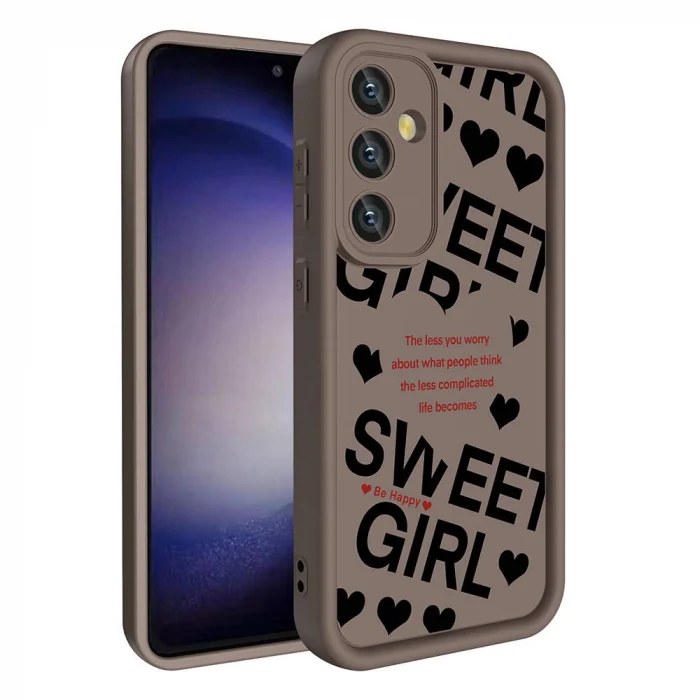 Samsung S23 FE Kılıf Kamera Korumalı Baskılı Arka Yüzey Klas Kapak