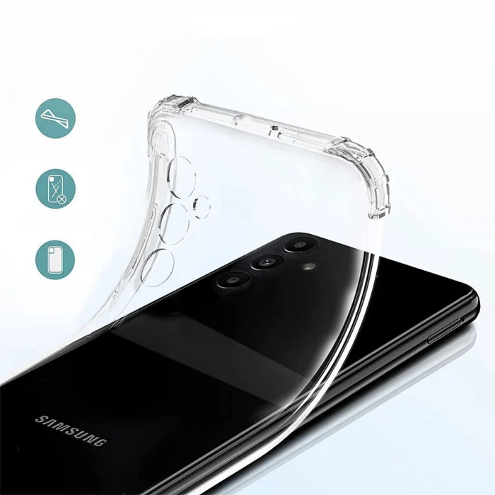 Samsung S23 FE Kılıf 2mm Anti Shock Silikon