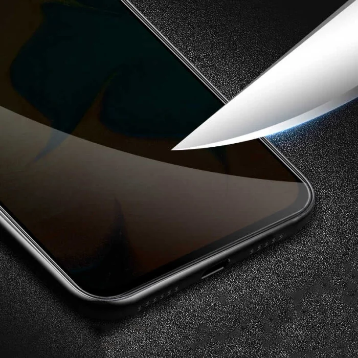 Samsung S23 FE New 5D Privacy Temperli Ekran Koruyucu
