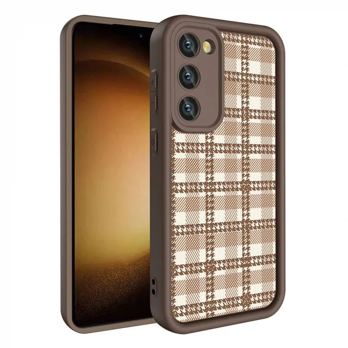 Samsung S23 Kılıf Kamera Korumalı Baskılı Arka Yüzey Klas Kapak