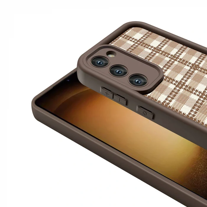 Samsung S23 Kılıf Kamera Korumalı Baskılı Arka Yüzey Klas Kapak