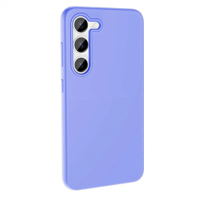 Samsung S23 Kılıf M-safe Şarj Özellikli Sıvı Teknolojili Silinebilir Sert Kivi Kapak