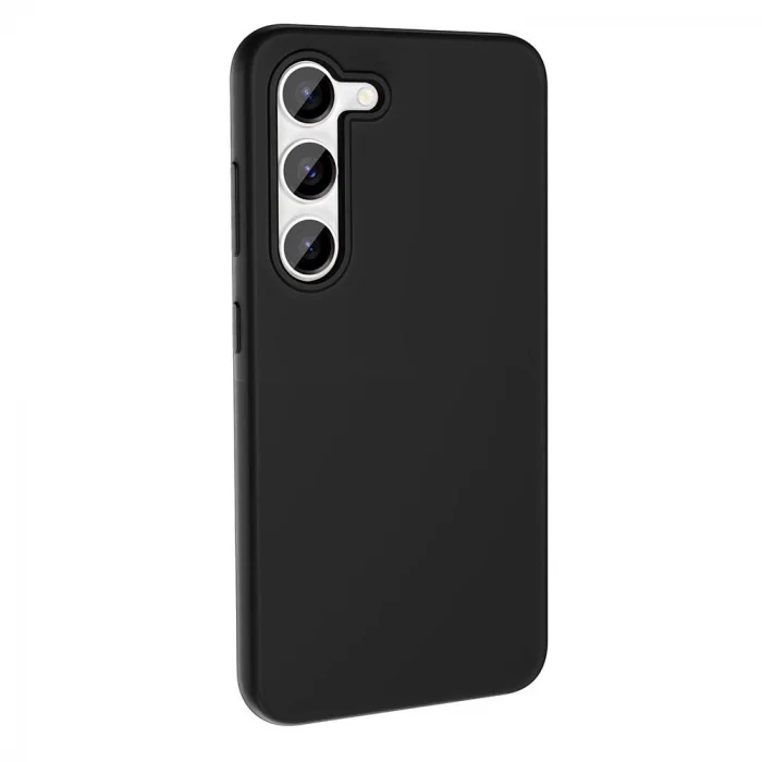 Samsung S23 Kılıf M-safe Şarj Özellikli Sıvı Teknolojili Silinebilir Sert Kivi Kapak