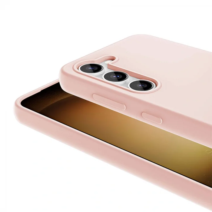 Samsung S23 Kılıf M-safe Şarj Özellikli Sıvı Teknolojili Silinebilir Sert Kivi Kapak