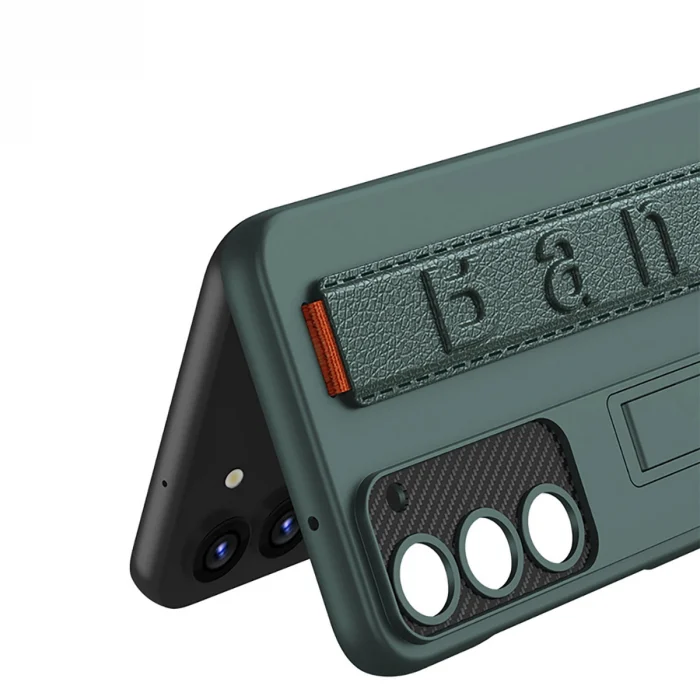S23 Kılıf Standlı El Tutacaklı Band Kapak