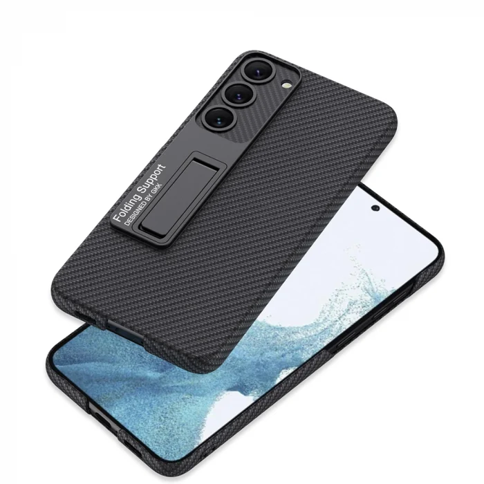 Samsung S23 Kılıf  Kıpta Standlı Kapak