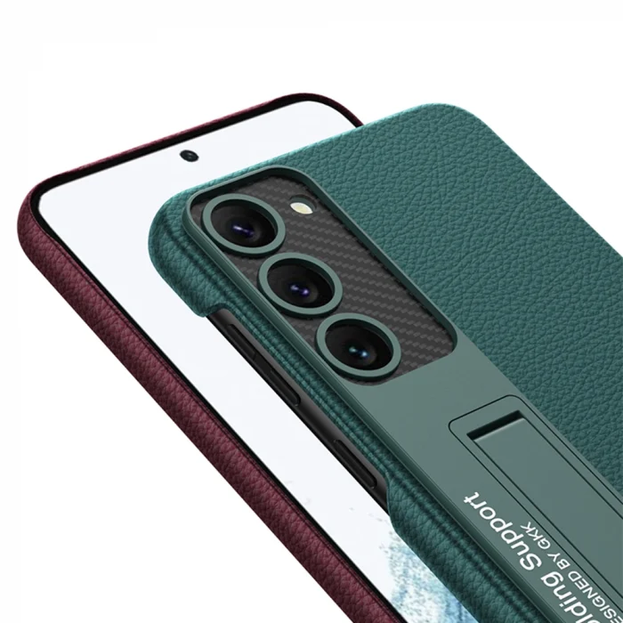 Samsung S23 Kılıf  Kıpta Standlı Kapak
