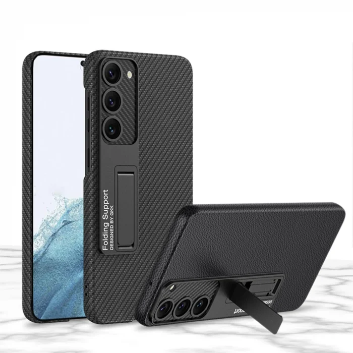 Samsung S23 Kılıf  Kıpta Standlı Kapak