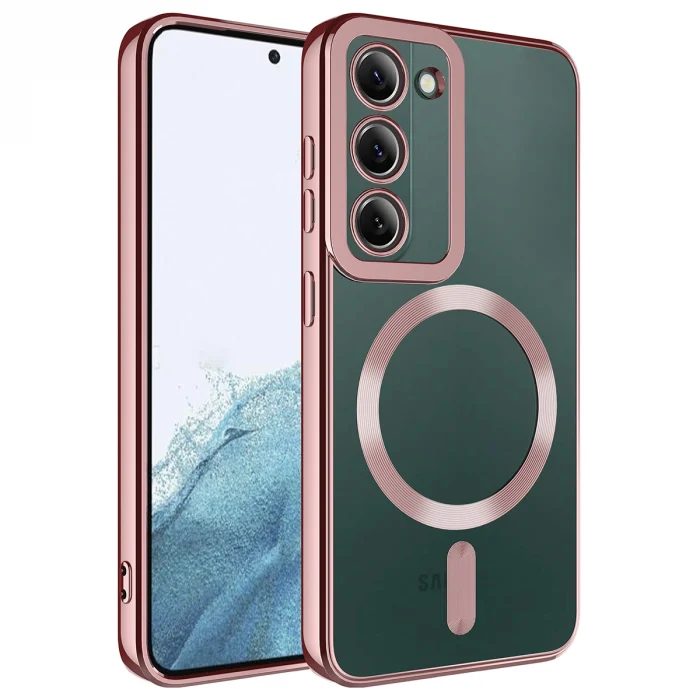 Samsung S23 Plus Kılıf M-safe Wireless Şarj Özellikli  Setro Silikon
