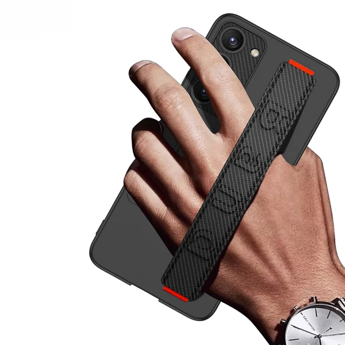 S23 Plus Kılıf Standlı El Tutacaklı Band Kapak