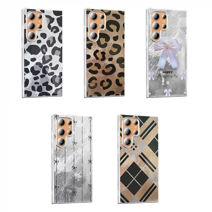 Samsung S23 Ultra Kılıf Desenli Mep Kapak