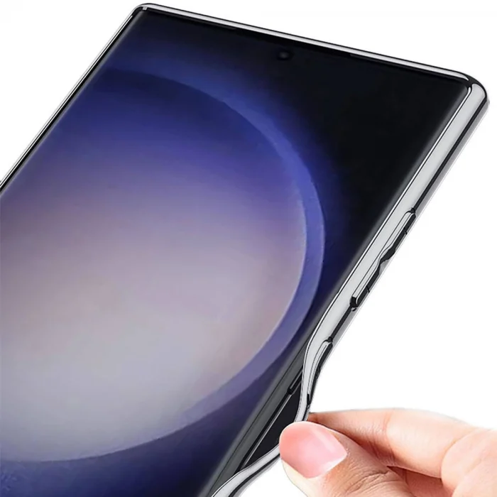 Samsung S23 Ultra Kılıf Kamera Korumalı Suni Deri Tasarım Yeni Seri Procase Kapak