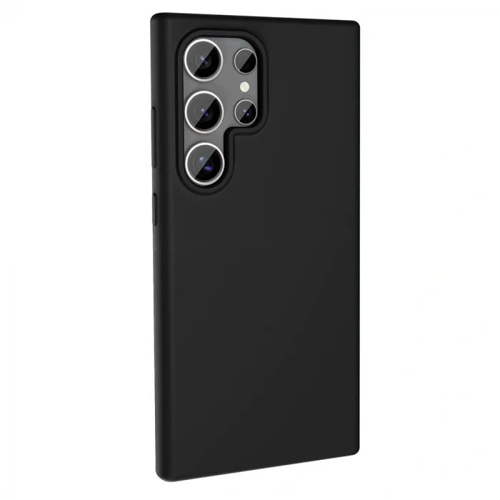 Samsung S23 Ultra Kılıf M-safe Şarj Özellikli Sıvı Teknolojili Silinebilir Sert Kivi Kapak