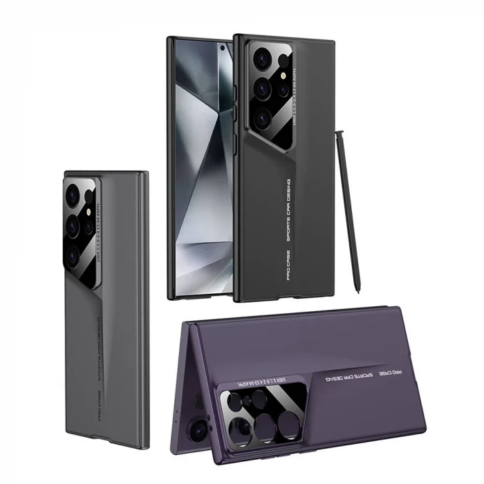 Samsung S23 Ultra Kılıf Ultra İnce Kamera Korumalı Sert Rubber Procase Kapak