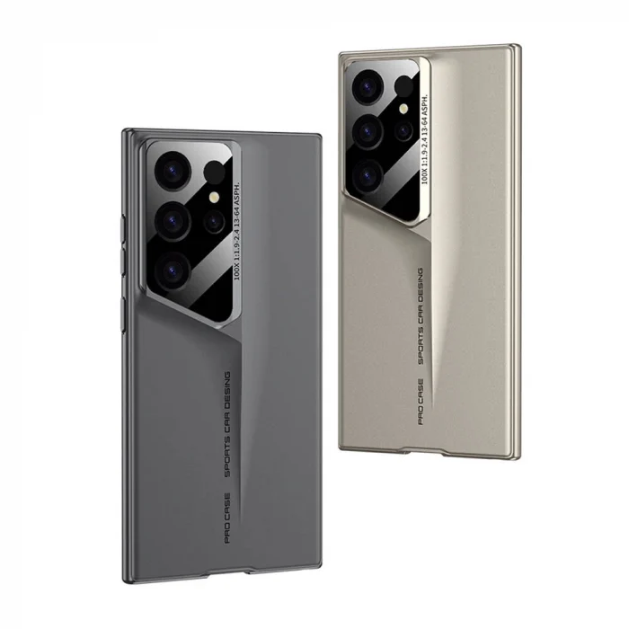 Samsung S23 Ultra Kılıf Ultra İnce Kamera Korumalı Sert Rubber Procase Kapak