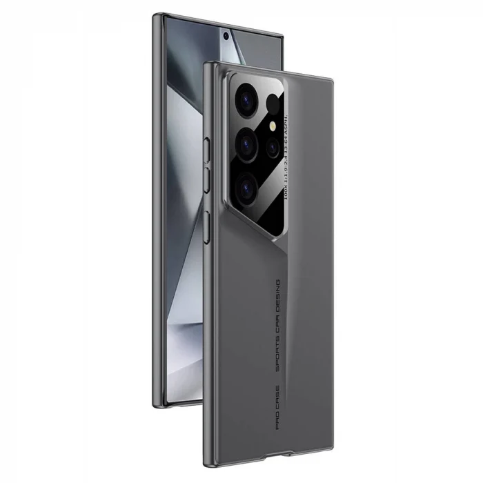 Samsung S23 Ultra Kılıf Ultra İnce Kamera Korumalı Sert Rubber Procase Kapak