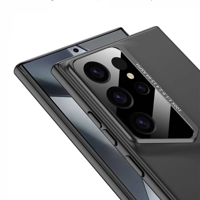 Samsung S23 Ultra Kılıf Ultra İnce Kamera Korumalı Sert Rubber Procase Kapak