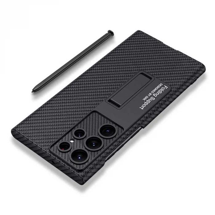 Samsung S23 Ultra Kılıf  Kıpta Standlı Kapak
