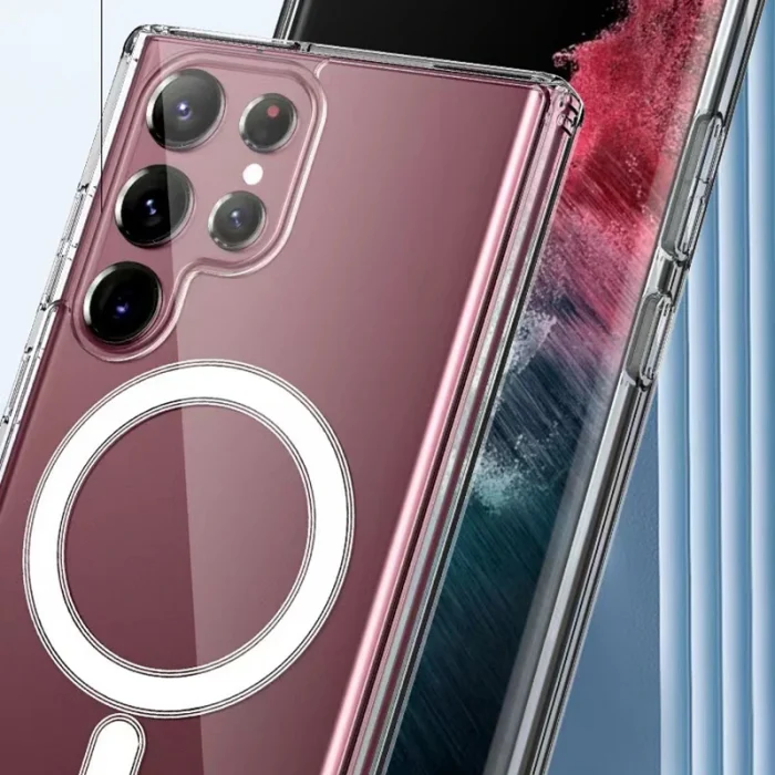 Samsung S23 Ultra Kılıf Tacsafe Wireless Kapak