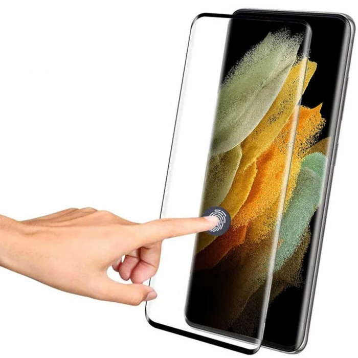 Samsung S23 Ultra Full Glue Kind Dias Cam Ekran Koruyucu