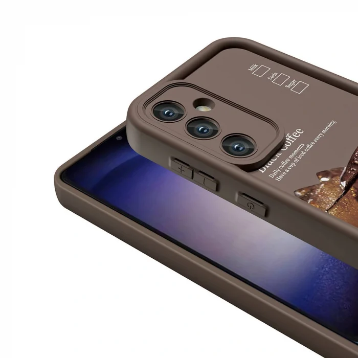 Samsung S24 Kılıf Kamera Korumalı Baskılı Arka Yüzey Klas Kapak