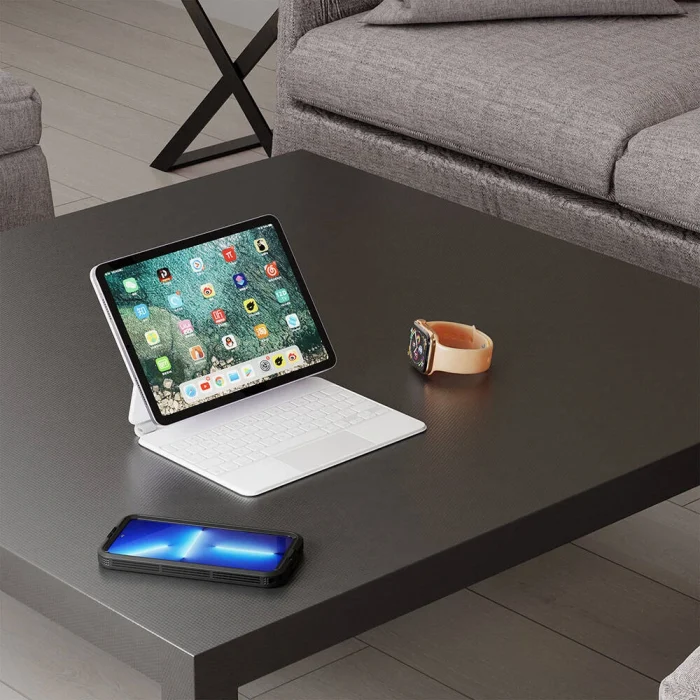 Samsung S24 Kılıf M-safe Şarj Özellikli 1-1 Su Geçirmez Kılıf