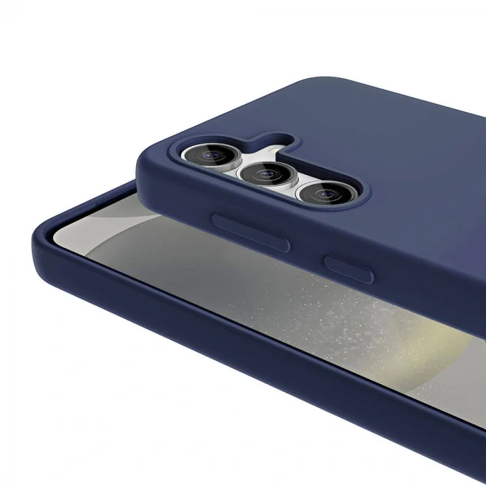 Samsung S24 Kılıf M-safe Şarj Özellikli Sıvı Teknolojili Silinebilir Sert Kivi Kapak