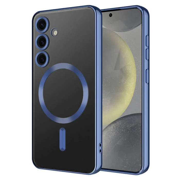 Samsung S24 Plus Kılıf Kamera Korumalı M-safe Wireless Şarj Özellikli Demre Kapak