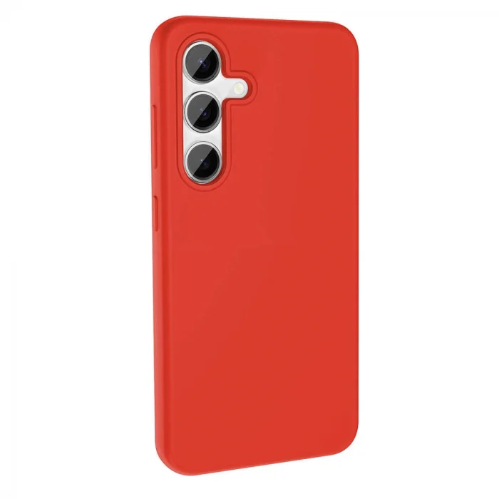 Samsung S24 Plus Kılıf M-safe Şarj Özellikli Sıvı Teknolojili Silinebilir Sert Kivi Kapak