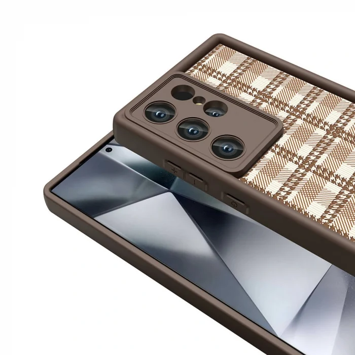 Samsung S24 Ultra Kılıf Kamera Korumalı Baskılı Arka Yüzey Klas Kapak