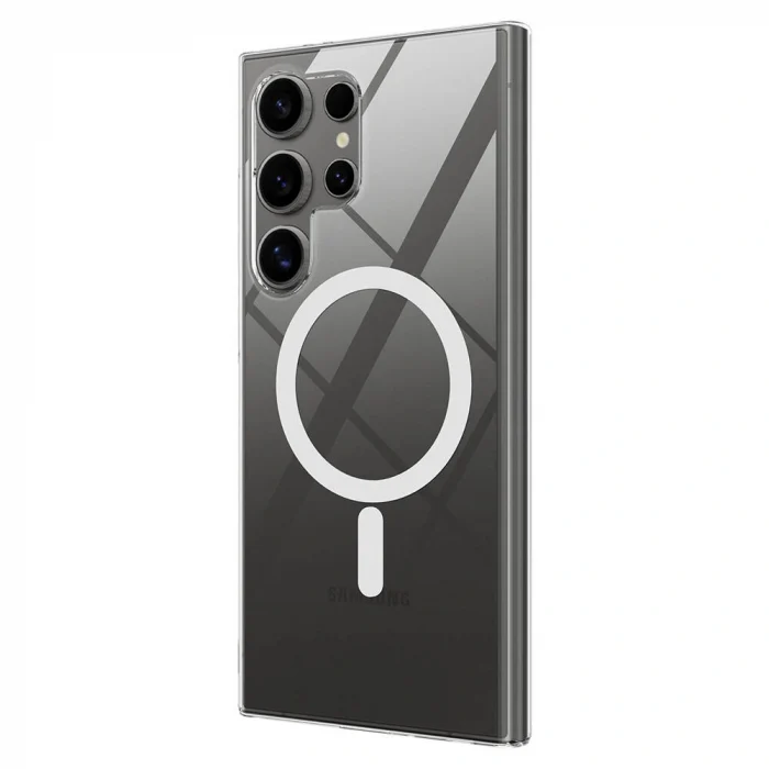 Samsung S24 Ultra Kılıf Kamera Korumalı M-safe Sert PC Porto Kapak